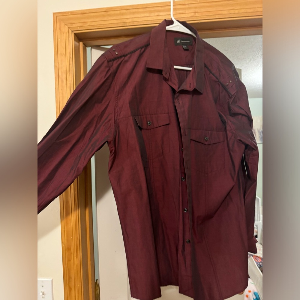 INC XXL long sleeve collared shirt